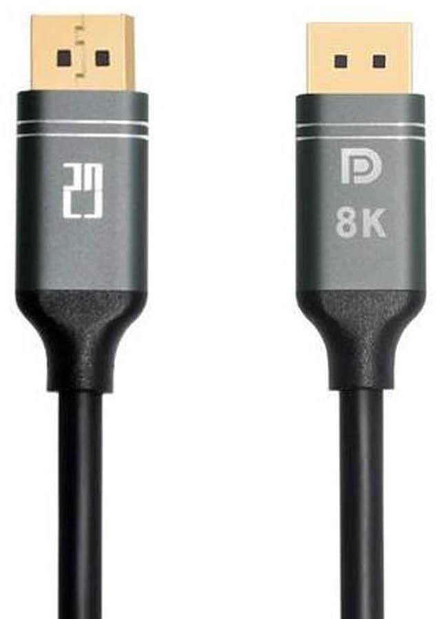 Alt view image 2 of 7 - DisplayPort 1.4 DP to DP Cable 8K 60hz Cable Ultra-HD UHD 4K 144hz 7680*4320 for PC Laptop TV