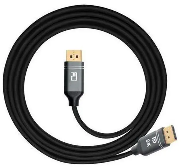 Alt view image 4 of 7 - DisplayPort 1.4 DP to DP Cable 8K 60hz Cable Ultra-HD UHD 4K 144hz 7680*4320 for PC Laptop TV