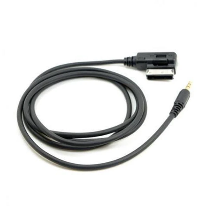 Alt view image 6 of 6 - Media In AMI MDI to Stereo 3.5mm o Aux Adapter Cable For Car Benz Cell Phone CA-095-1.3M