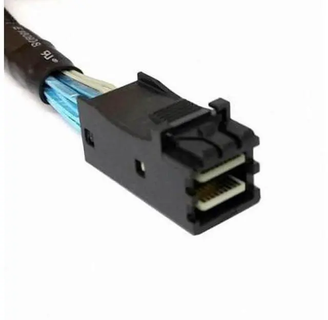 Alt view image 3 of 7 - Internal Mini SAS SFF-8087 to mini sas High Density HD SFF-8643 data Server hard disk raid Cable 50cm