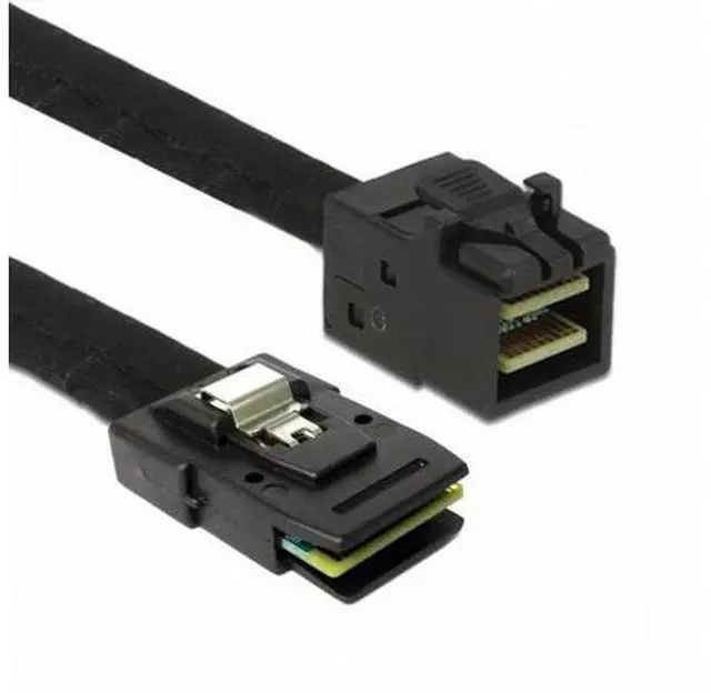 Alt view image 7 of 7 - Internal Mini SAS SFF-8087 to mini sas High Density HD SFF-8643 data Server hard disk raid Cable 50cm