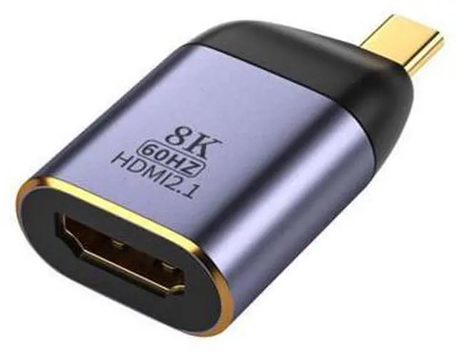 Main image of USB4 USB-C Type-C Source to Female HDMI 2.0 Display 8K 60HZ UHD 4K HDMI Male Monitor Adapter