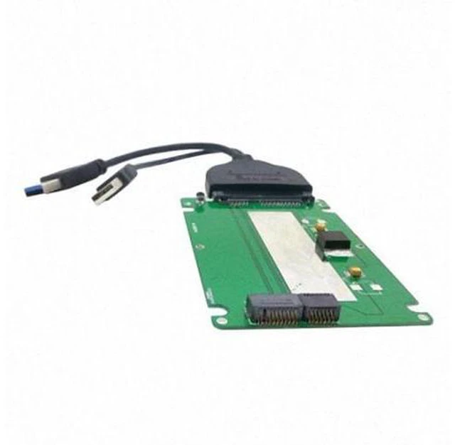 Alt view image 2 of 7 - SM USB 3.0 to SATA 22pin 2.5" Hard Disk & SATA to Macbook A1425 A1398 MC975 MC976 MD212 MD213 ME662 ME664 ME665 SSD hard disk case
