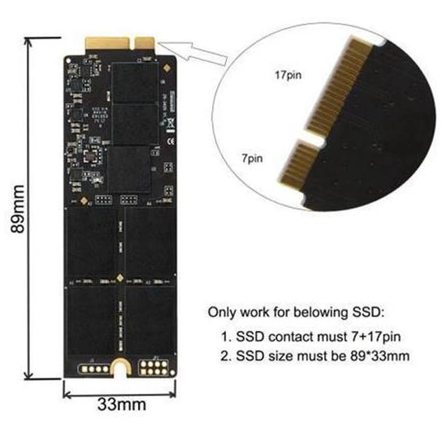Alt view image 6 of 7 - SM USB 3.0 to SATA 22pin 2.5" Hard Disk & SATA to Macbook A1425 A1398 MC975 MC976 MD212 MD213 ME662 ME664 ME665 SSD hard disk case