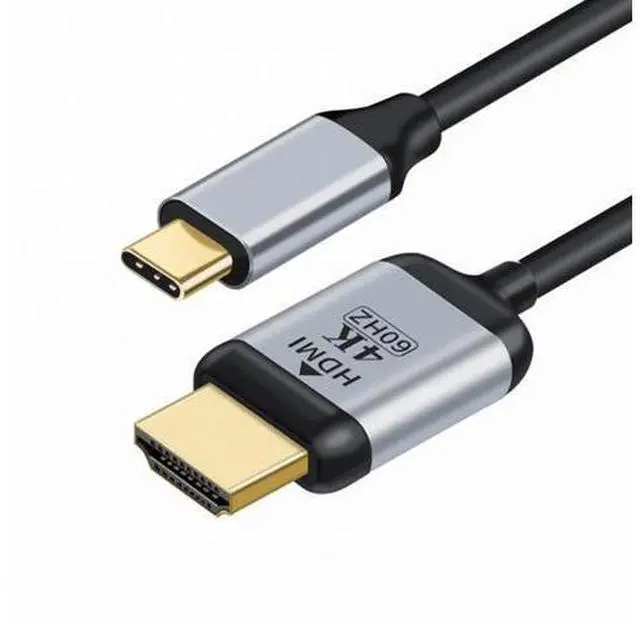 Main image of USB 3.1 Type-C USB-C Source to HDMI HDTV Displays Male 4K Monitor Cable for Laptop 1.8m UC-018-HDF