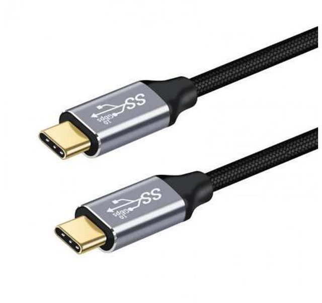 Alt view image 3 of 7 - Type-C USB-C Male to Male USB3.1 10Gbps 100W Data Cable with E-marker for Laptop and Phone