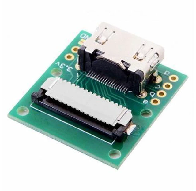 Alt view image 4 of 7 - Raspberry PI Camera Module to HDMI Type A Male HDTV FPC Flat Cable 5cm fit for PES001