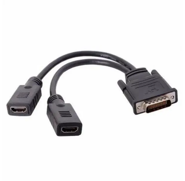 Main image of DMS-59Pin Male to Dual HDMI 1.4 HDTV Female Splitter Extension Cable for PC Graphics Card