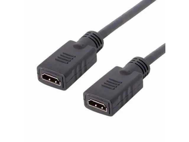 Alt view image 3 of 7 - DMS-59Pin Male to Dual HDMI 1.4 HDTV Female Splitter Extension Cable for PC Graphics Card