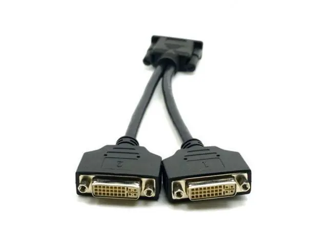 Alt view image 3 of 7 - HKCY DB-033 DMS-59 Male to Dual DVI 24+5 Female Female Splitter Extension Cable for Graphics CardsMonitor