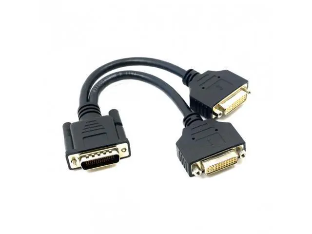 Alt view image 5 of 7 - HKCY DB-033 DMS-59 Male to Dual DVI 24+5 Female Female Splitter Extension Cable for Graphics CardsMonitor