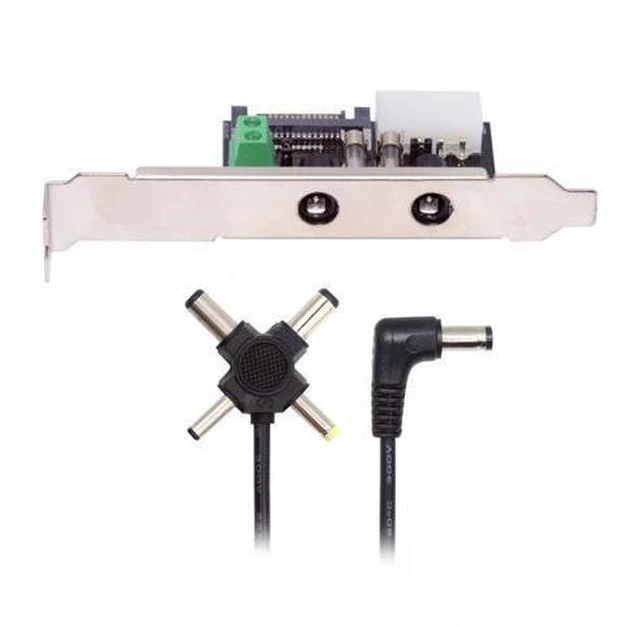 Main image of DC 12V 5V Output Power System Intelligent Control Management System Power Card with PCI-E Bracket for Monitor Router