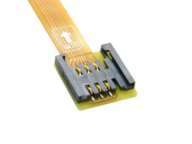 Alt view image 7 of 7 - SM GSM CDMA Standard UIM SIM Card Kit Male to Female Extension Soft Flat FPC Cable Extender 10cm