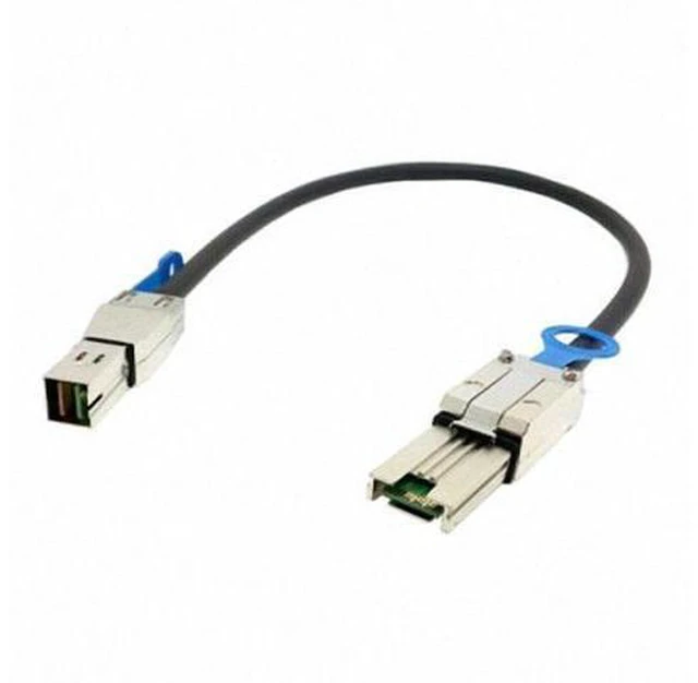 Alt view image 2 of 7 - SM External Mini SAS 4x SFF-8088 to mini sas High Density HD SFF-8644 data server Raid Cable 50cm