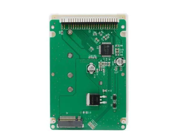 Alt view image 3 of 6 - NGFF B/M-key SSD to 2.5 inch IDE 44Pin Hard Disk Case Enclosure for Notebook Laptop SA-107