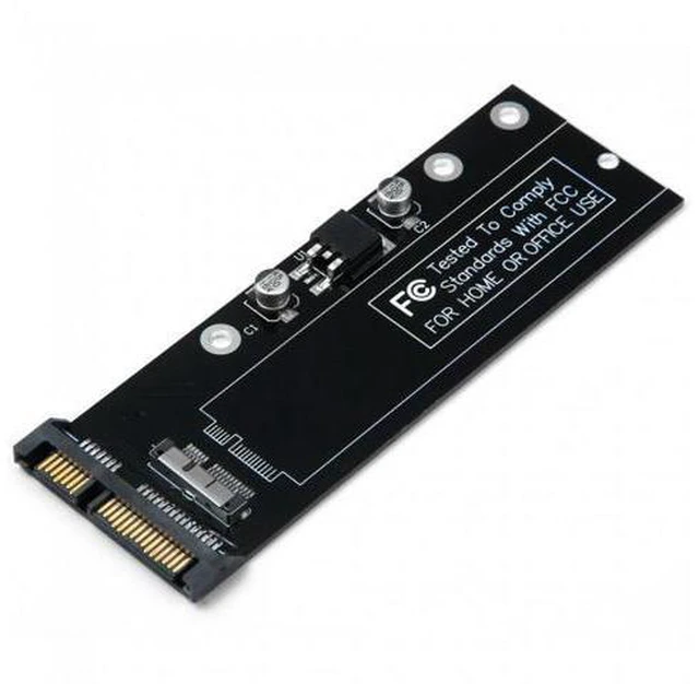 Main image of HKCY SA-071 PCBA 12+6pin SSD HDD to SATA 22Pin Hard Disk Cartridge Drive for Apple 2010 2011 Macbook Air A1369 A1370 SSD
