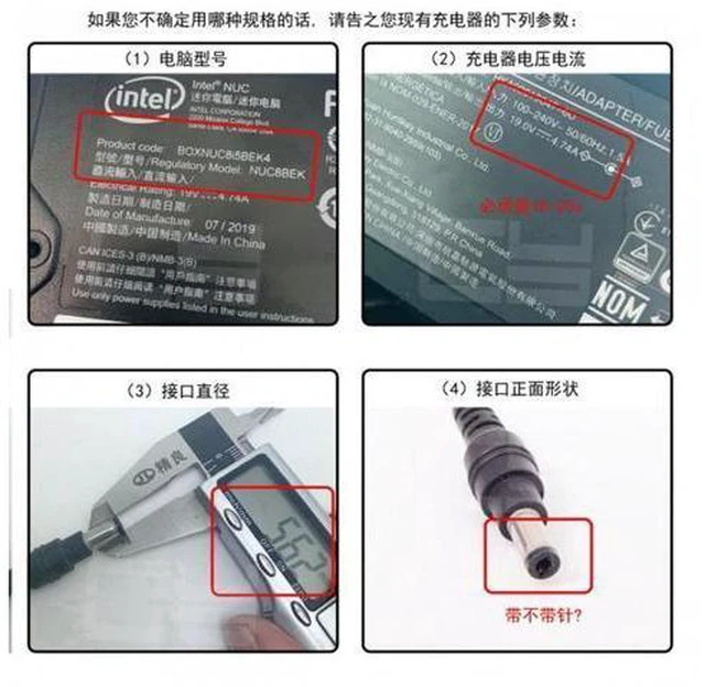 Alt view image 6 of 7 - SM DC Jack 7.4*5.0mm Input to 3Pin Power Plug Adapter Compatible for Laptop Blade Pro 17 and Blade 15 Model Support 230W/160W Charge Adapter
