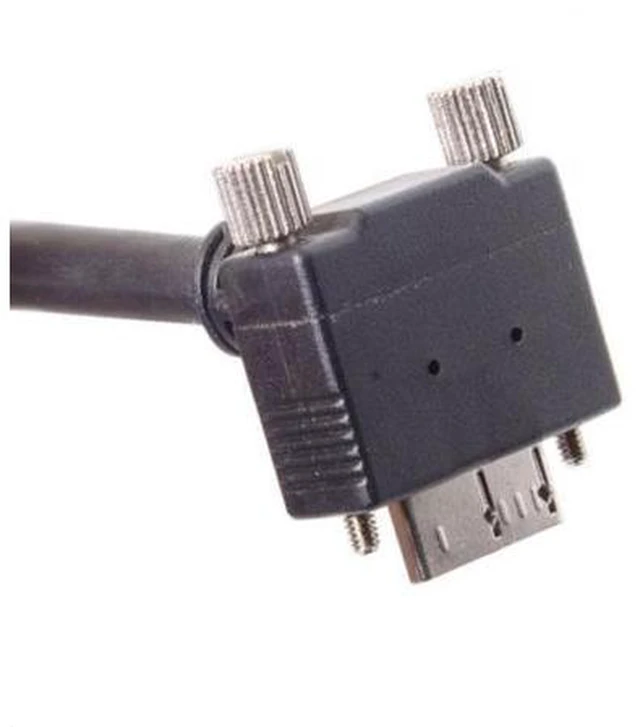 Alt view image 5 of 7 - 3.0M 90 Degree Down Angled Micro USB Screw Mount to 3.0 Data Cable for Industrial Camera