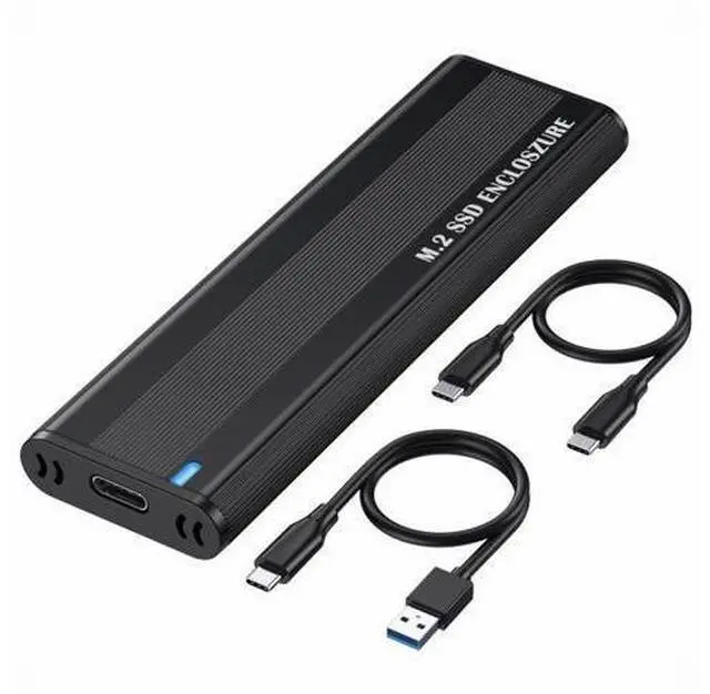 Main image of NGFF USB 3.0 Type-C USB-C to NVME M-key M.2 NGFF SATA SSD External PCBA Case Enclosure RTL9210B Chipset