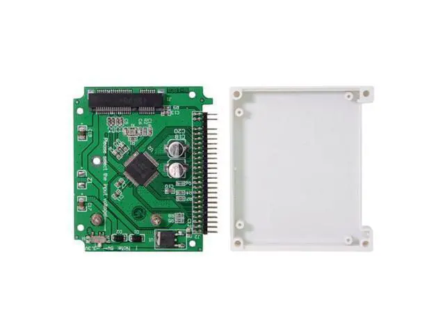 Alt view image 3 of 7 - SM Low Profile Half-Heigh mSATA SSD to 2.5 inch IDE 44pin Hard Disk Case Enclosure for Notebook Laptop