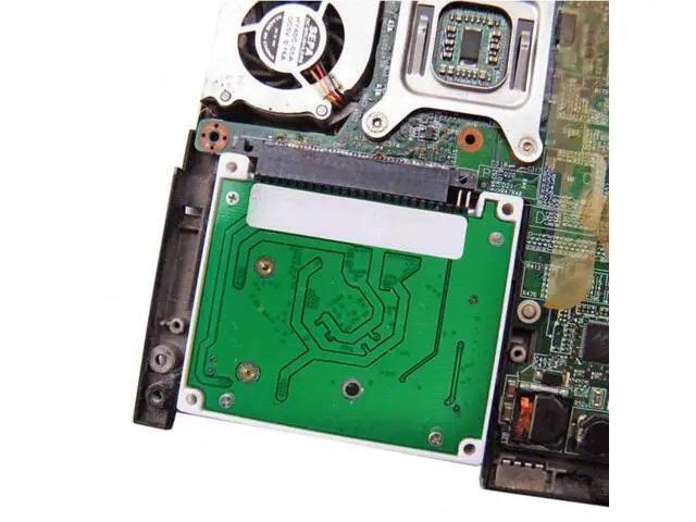 Alt view image 7 of 7 - SM Low Profile Half-Heigh mSATA SSD to 2.5 inch IDE 44pin Hard Disk Case Enclosure for Notebook Laptop