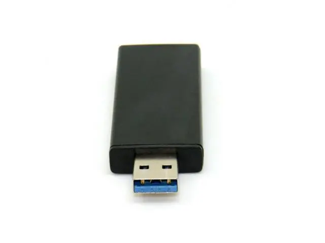 Alt view image 5 of 7 - 42mm NGFF M2 SSD to USB 3.0 External PCBA Conveter Adapter Card Flash Disk Type with Black Case U3-273-BK