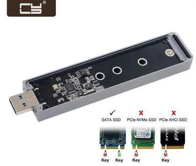 Main image of B/M-key NGFF M2 SSD to USB 3.0 External PCBA Conveter Adapter Card Flash Disk Type U3-037