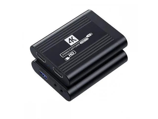 Alt view image 7 of 7 - HDMI Capture Card 4K Video Live Streaming USB Data for Camera Game Set-Top Box Recording Computer DVD