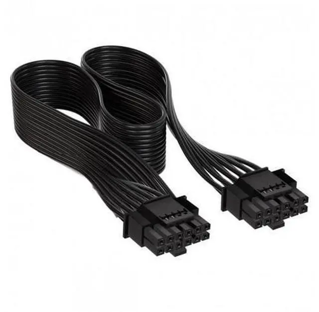 Main image of HKCY PW-013 12VHPWR ATX3.0 PCI-E 5.0 Power Modular Cable 16Pin to 16Pin for 3080 3090TI PSU 12+4Pin Graphics Card