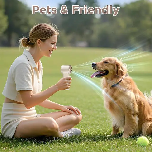 Main image of Portable Handheld Personal Cool Fan for Travel - 4000mAh Rechargeable Battery Powerful Mini Fan for Personal,Women,Men,15000RPM High Speed,18H Cooling Time,Summer Essential for Outdoor,Camping,Hiking