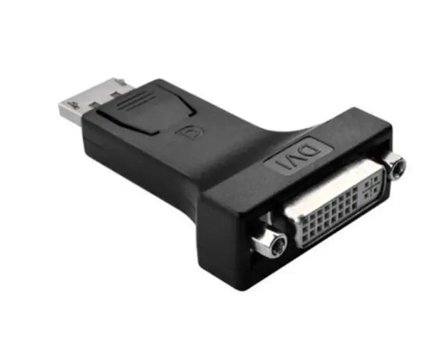 Alt view image 2 of 4 - Original chip DP to DVI adapter for high-definition 1080p converter, DisplayPort DP to DVI
