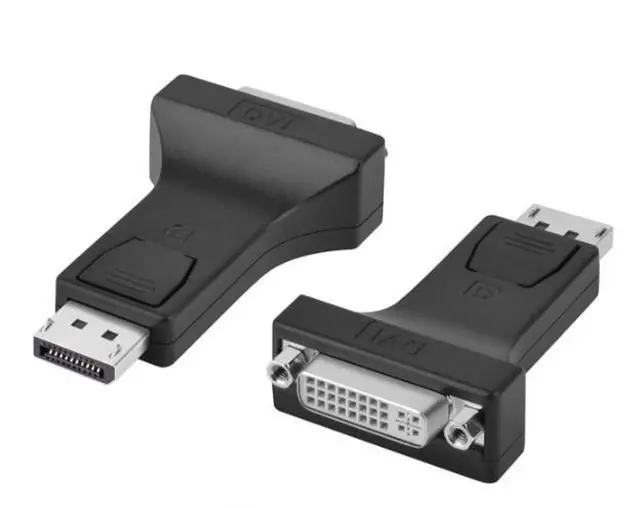 Alt view image 4 of 4 - Original chip DP to DVI adapter for high-definition 1080p converter, DisplayPort DP to DVI