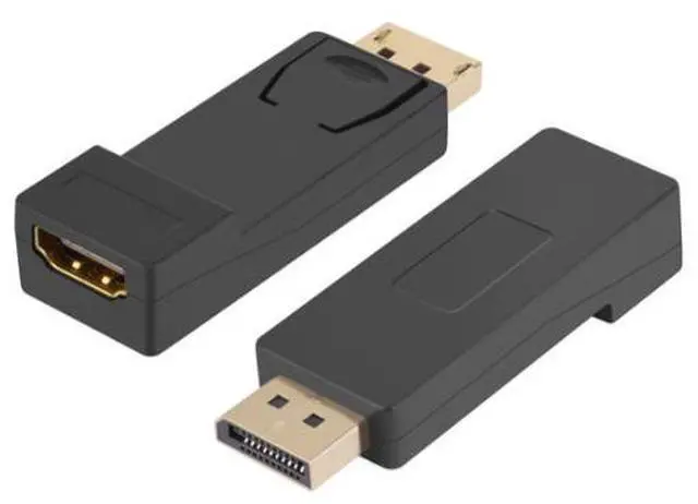 Main image of DP to HDTV Old Model Adapter for Male to Female High Definition 1080p Large DP to HDTV Converter