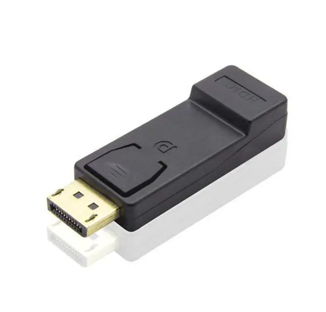 Alt view image 4 of 5 - DP to HDTV Old Model Adapter for Male to Female High Definition 1080p Large DP to HDTV Converter