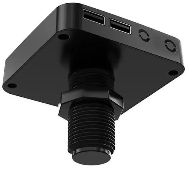 Alt view image 5 of 5 - KG-02 Internet Cafe Computer Desktop Switch for Internet Cafe Computer Case USB 2.0 HUB Extension Switch with Audio