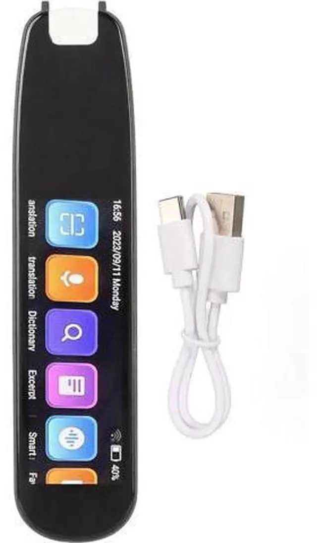Alt view image 6 of 7 - Smart Language Translator Pen, Voice Recognition, 134 Online Sp Translations, Offline Voice Library, Recording, Electronic Dictionary