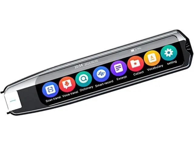 Alt view image 4 of 7 - Smart Voice Translator Pen Multi Language Support 113 Languages Offline Translation Dictionary Reading for Language Learners Students ABS Plastic