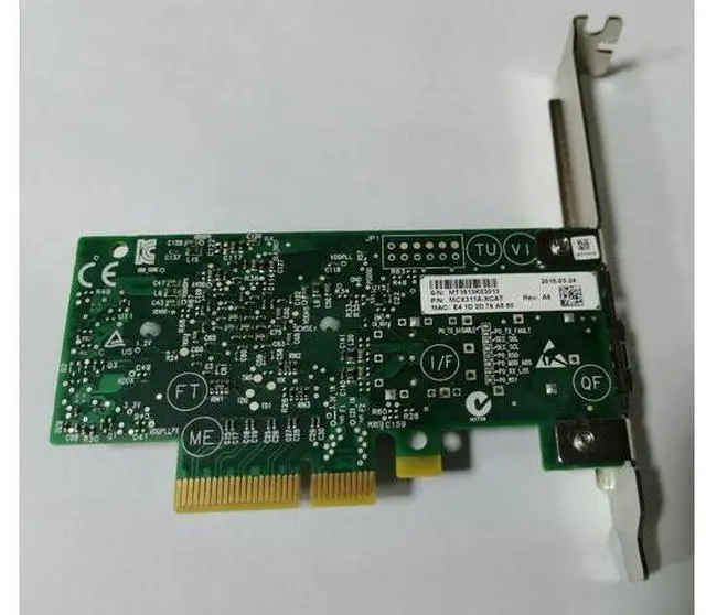 Alt view image 2 of 3 - Mellanox MCX311A-XCAT 10G ConnectX-3 CX311A network card