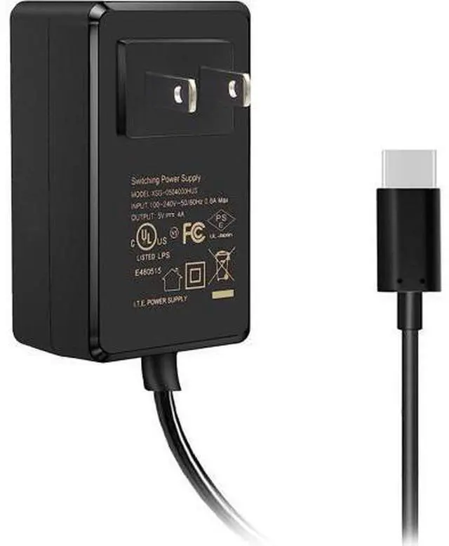 Main image of Raspberry Pi 4 Power Supply, 20W 5V 4A USB C Power Adapter Type C Charger UL Listed Support Raspberry Pi 4 Model B/Orange Pi 5/NASPi/DACPi/X-C1/X825/X735/X728/X708/X703 - OEM