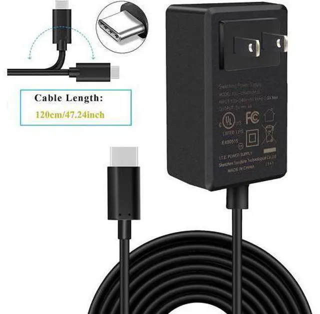 Alt view image 4 of 7 - Raspberry Pi 4 Power Supply, 20W 5V 4A USB C Power Adapter Type C Charger UL Listed Support Raspberry Pi 4 Model B/Orange Pi 5/NASPi/DACPi/X-C1/X825/X735/X728/X708/X703 - OEM