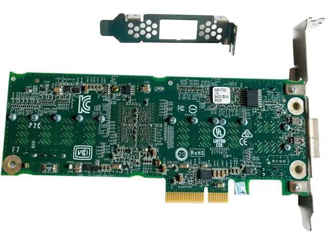 Alt view image 2 of 5 - 12Gb/s SAS Expander Card Adaptec AEC-82885T, 9-Connector (7X Internal SFF-8643 + 2X External SFF-8644), PCIe Slot Power, SES-2/SGPIO, for LSI HBA/RAID, TrueNAS unRAID Proxmox ESXi JBOD