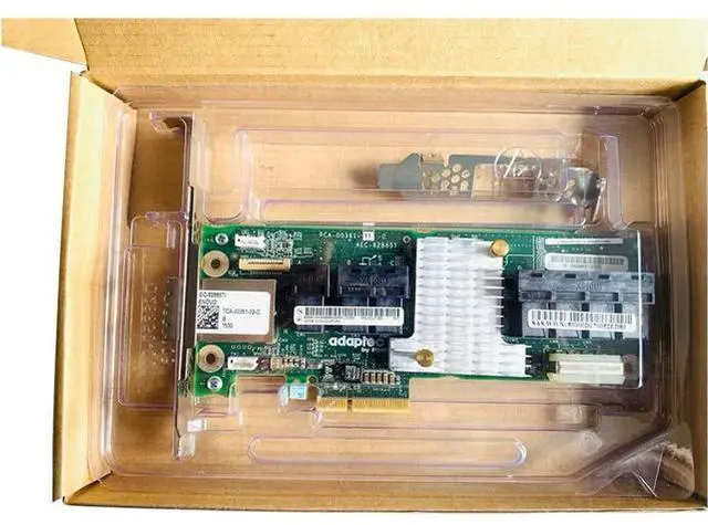 Alt view image 5 of 5 - 12Gb/s SAS Expander Card Adaptec AEC-82885T, 9-Connector (7X Internal SFF-8643 + 2X External SFF-8644), PCIe Slot Power, SES-2/SGPIO, for LSI HBA/RAID, TrueNAS unRAID Proxmox ESXi JBOD