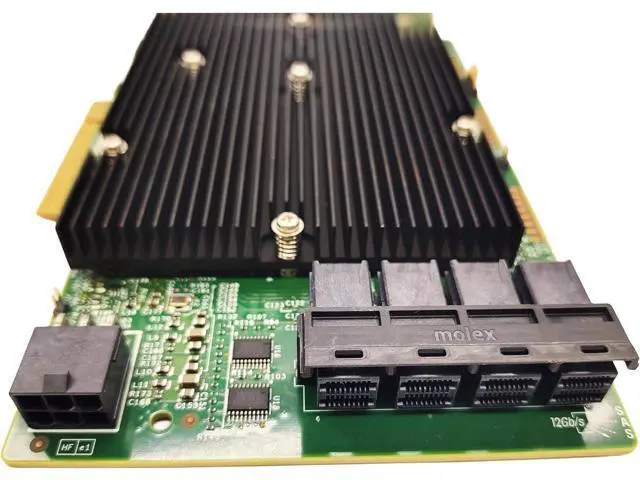 Alt view image 2 of 3 - 12Gb/s HBA SAS Controller Card IT Mode ZFS TrueNAS unRAID 16 Port 9300-16i PCI-Express 3.0 Host Bus Adapter Card