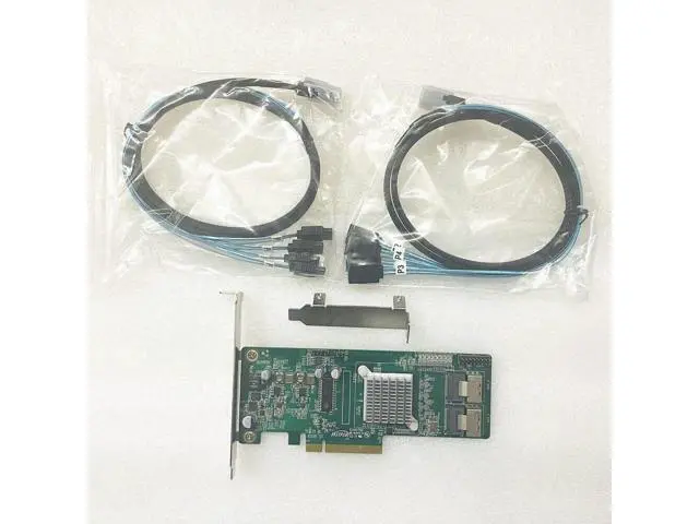 Alt view image 2 of 4 - 9211-8i 6Gbps HBA LSI FW:P20 IT Mode ZFS FreeNAS unRAID +2*SFF-8087 SAS SATA