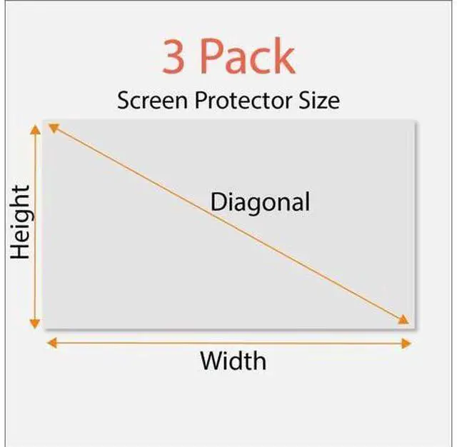 Alt view image 6 of 7 - Anti Blue Light Screen Protector (3 Pack) for 23 Inches (Screen Measured Diagonally) Desktop Monitor. Filter Out Blue Light and Relieve Computer Eye Strain to Help You Sleep Better