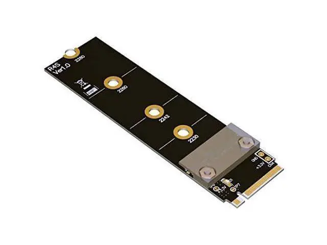 Alt view image 4 of 5 - ADT-Link M.2 NGFF NVMe Key M Extender Cable to PCIE x16 Graphics Card Riser Adapter 16x PCI-e PCI-Express for M2 2230 2242 2260 2280 (25cm)