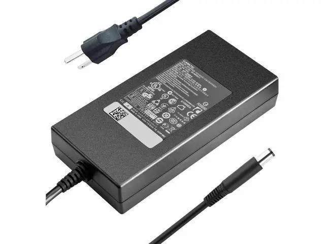 Alt view image 4 of 5 - 180W AC Adapter Charger Fit for Dell Alienware 17 R3 15 R3 15 R2 X51 R2 13 14 M17X M15X M14X X51 Dell Precision M4600 M4700 M4800 M6400 M6500 M6600 M6700 Laptop Power Supply Cord