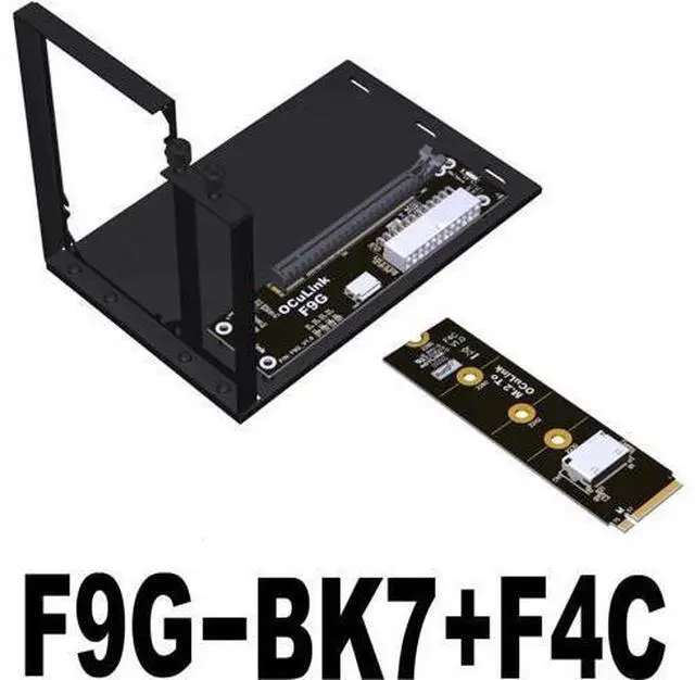 Alt view image 2 of 7 - Oculink SFF-8612 to PCI Express 4.0 x16 eGPU Adapter for GPD Win Max2 External Graphics Card & SSD (F9G)