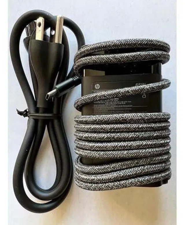 Alt view image 4 of 7 - New Version HP L04650-850 USB Type-C Ac Adapter For:HP Spectre x360 13-AE015DX, EliteBook x360, ProBook 430 G6, 44X G6, 45X G6, ProBook x360, 100% Compatible P/N: L04650-850 A065R161P 925740-002