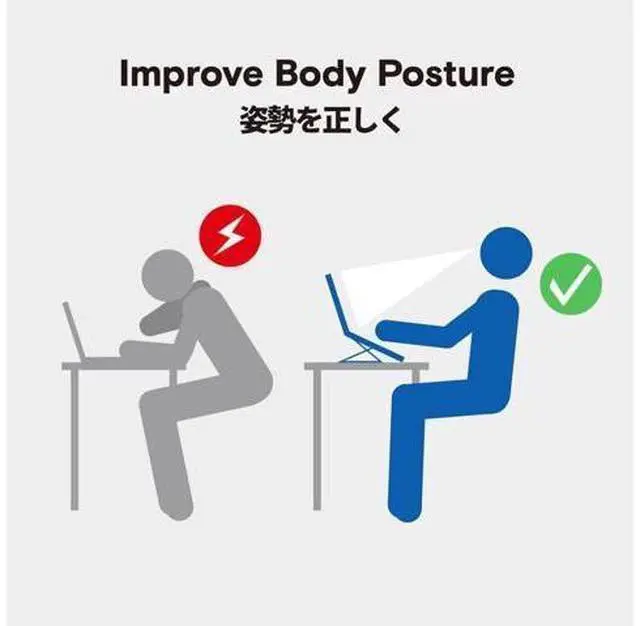 Alt view image 7 of 7 - MOFT Invisible Laptop Stand for Laptops Without Bottom Vents, Lightweight Adhesive 2-Height Repositionable Residue-Free Laptop Desk Stand(CarbonPU-Black)